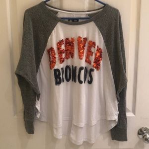 Women’s Denver broncos shirt